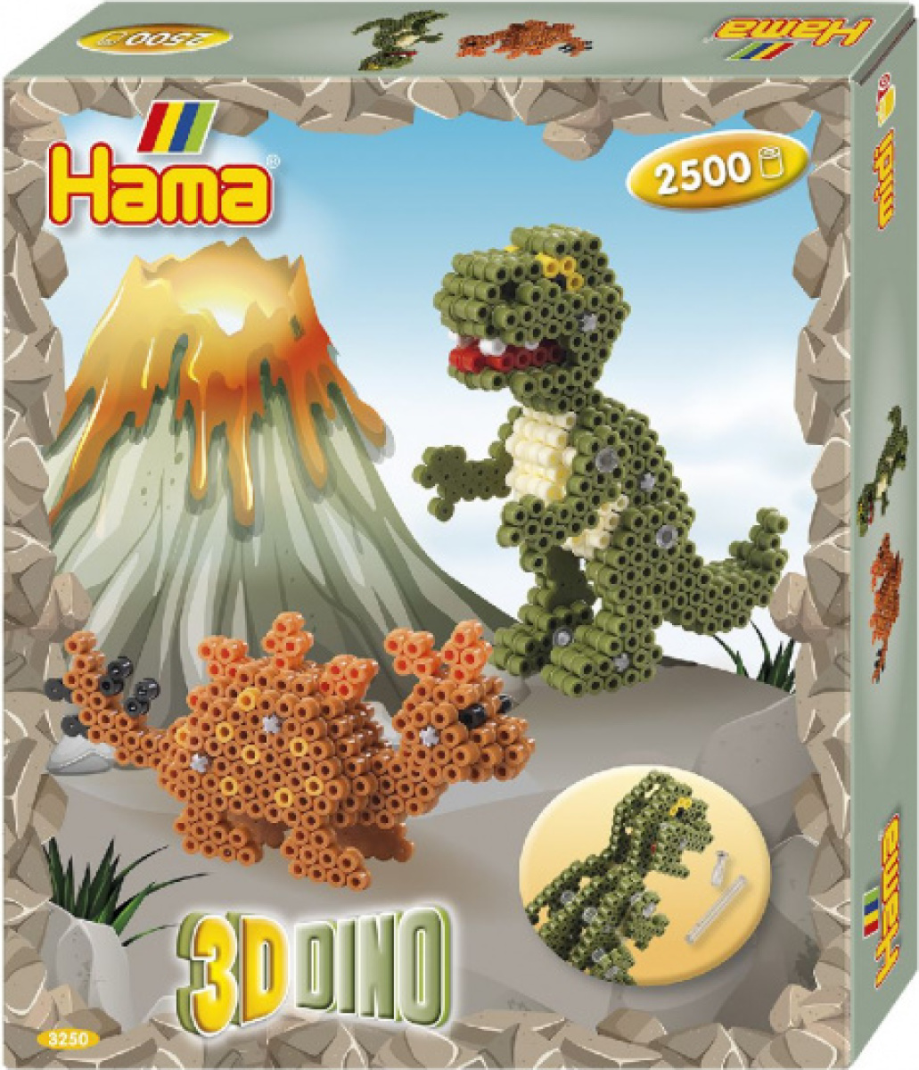 Hama strijkkralen Dino junior 2504 delig