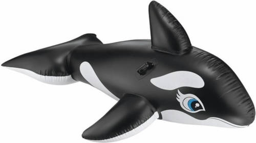 Intex opblaasbare orka zwart 193 x 119 cm