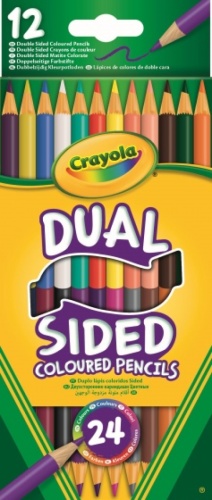 Crayola duo kleurpotloden 12 stuks