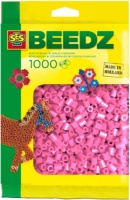 SES Creative strijkkralen Beedz kunststof 1000 stuks roze