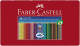 Faber Castell kleurpotloden Grip 3 mm hout/staal rood 37 delig