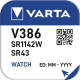 Varta V386 horloge batterij 1.55 V 105 mAh