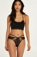 Hunkemöller String Wera Zwart