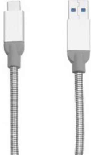 Verbatim Sync & Charge Stainless Steel USB-C op USB-A 3.1 30 cm
