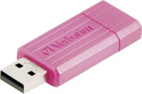 Verbatim Store n Go Pinstripe USB 2.0 / Hot Pink 32GB