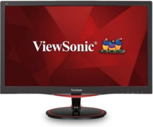 Viewsonic VX Series VX2458-mhd computer monitor 59,9 cm (23.6 ) Full HD LED Flat Mat Zwart, Rood