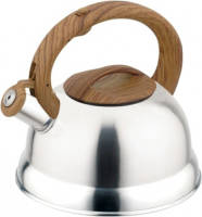 EDENBERG Classic Line - Rvs Fluitketel - 3 Liter - Zilverkleurig, Rvs