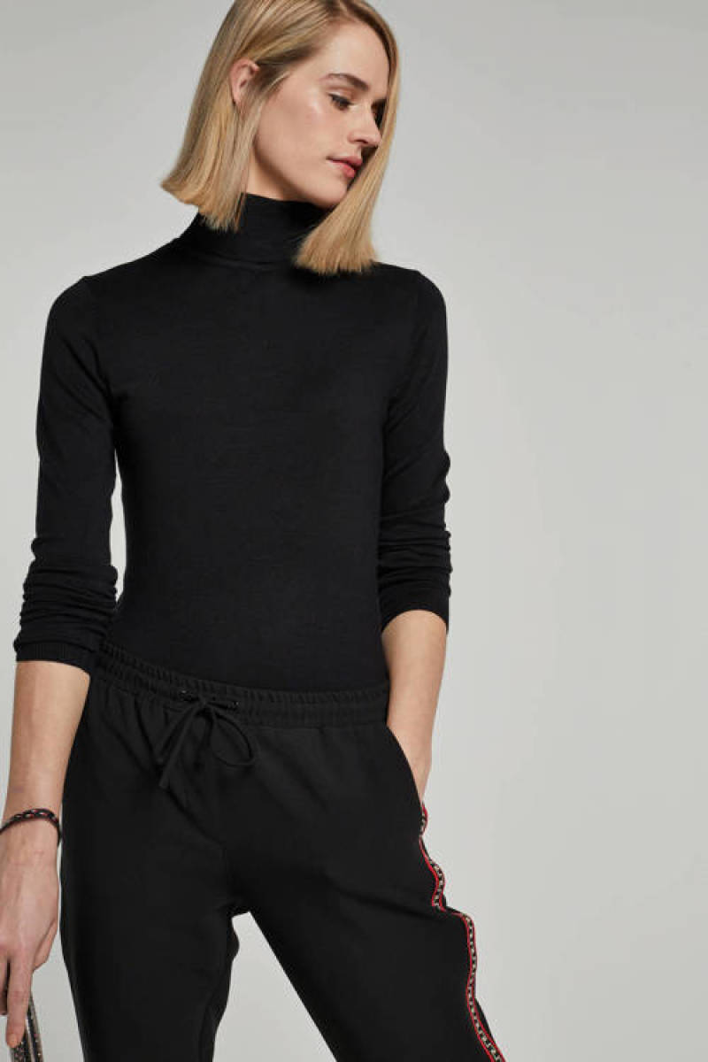 ICHI top zwart