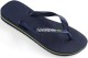 Havaianas Brasil Logo teenslippers donkerblauw