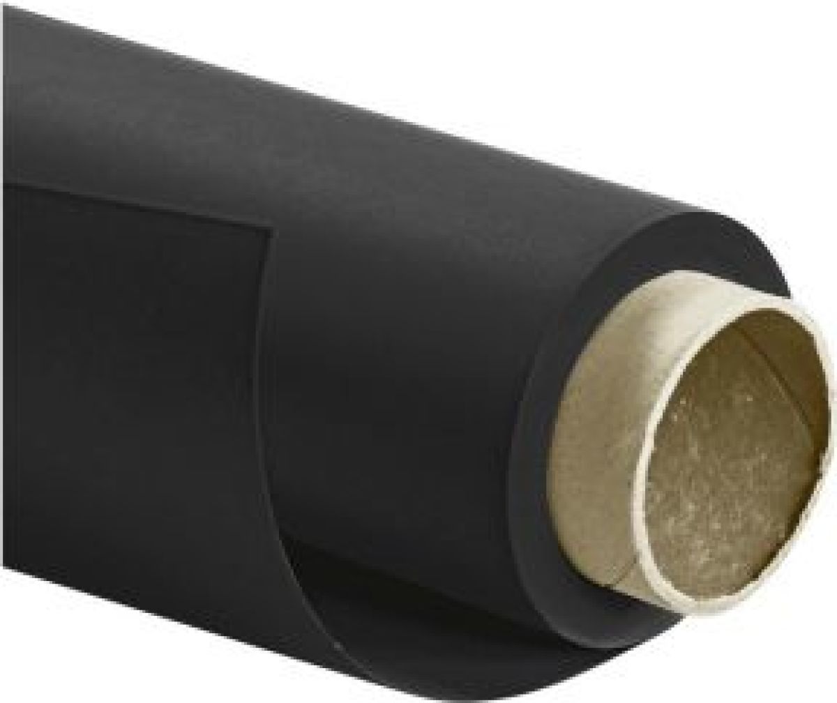 Walimex pro achtergrondkarton 2.72x10m zwart