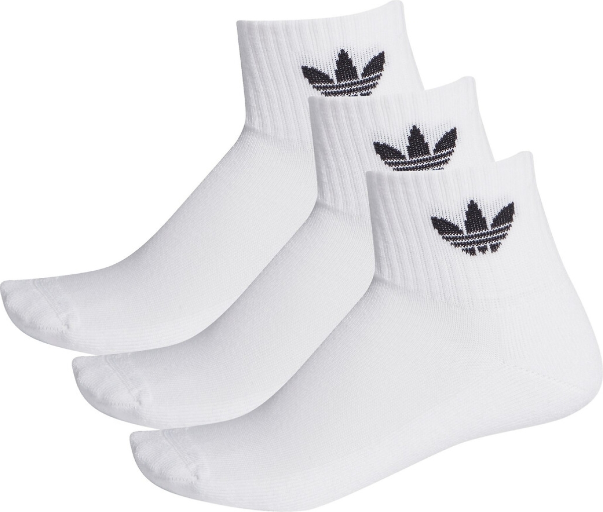 adidas Originals Adicolor sokken set van 3 wit/zwart