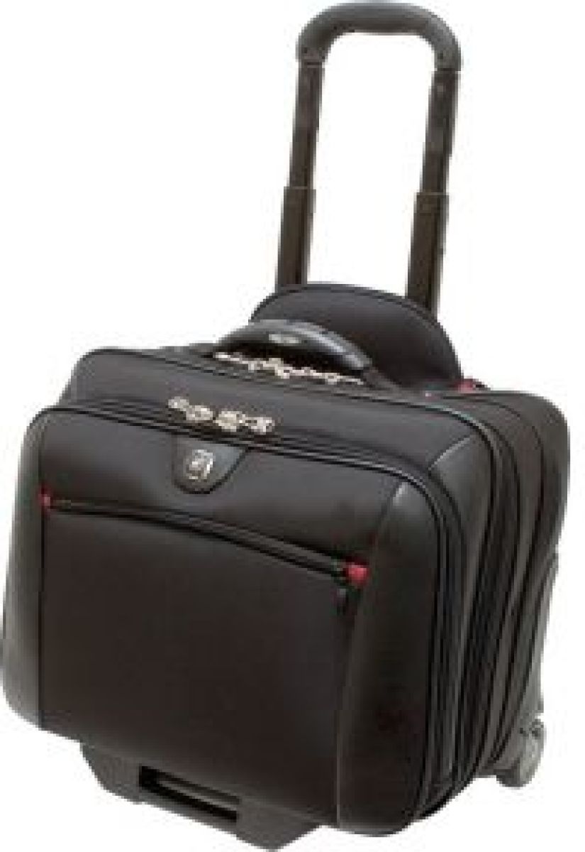 Wenger Potomac Double Gusset Wheeled Computer schwarz