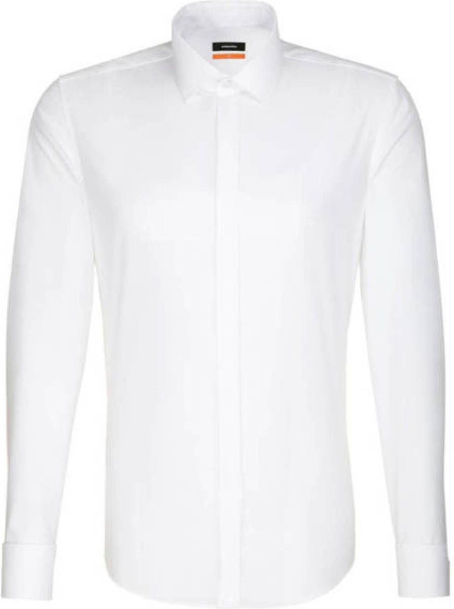 Seidensticker slim fit overhemd wit