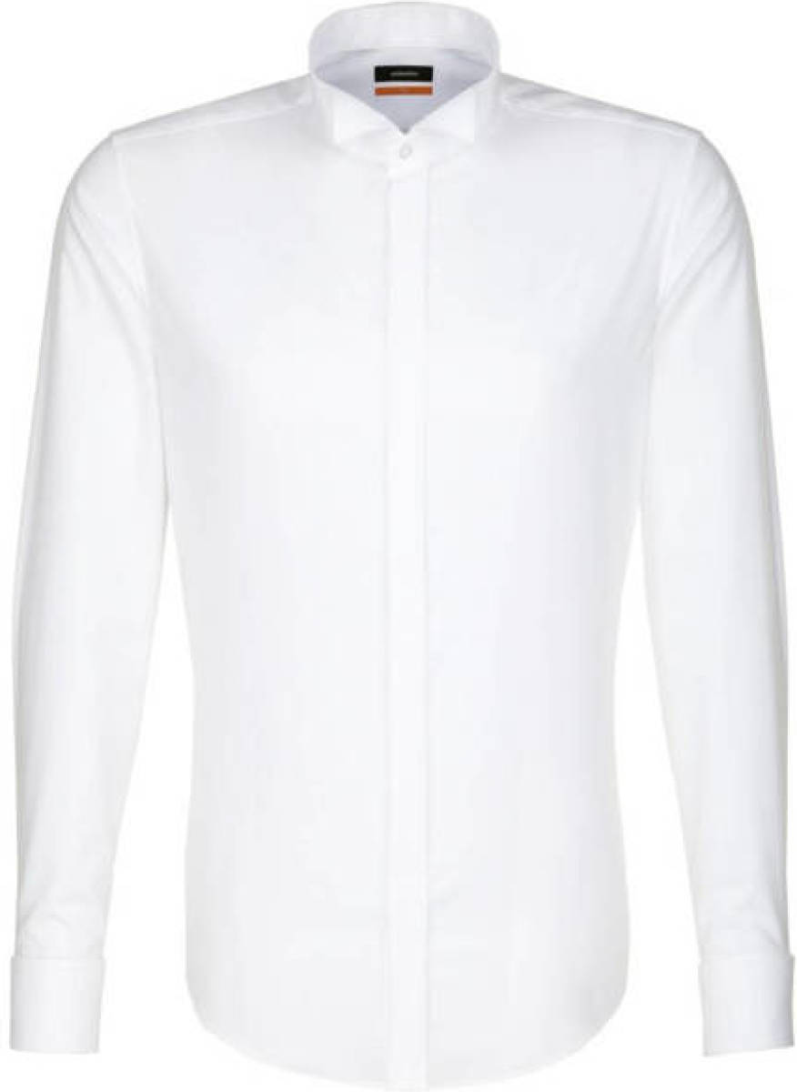 Seidensticker slim fit overhemd wit