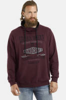 Jan Vanderstorm sweater Plus Size Devis donkerrood