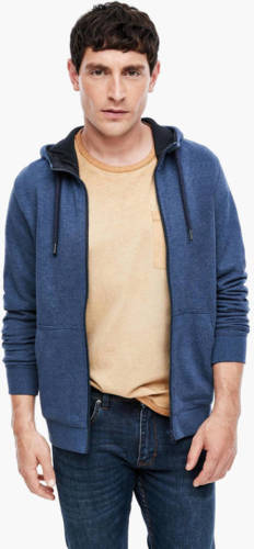 s.Oliver Capuchonsweatvest unikleur
