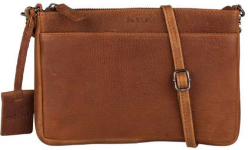 Burkely leren crossbody tas Antique Avery cognac