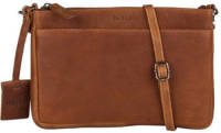 Burkely leren crossbody tas Antique Avery cognac