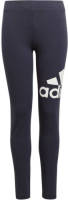 adidas Performance sportlegging donkerblauw/wit