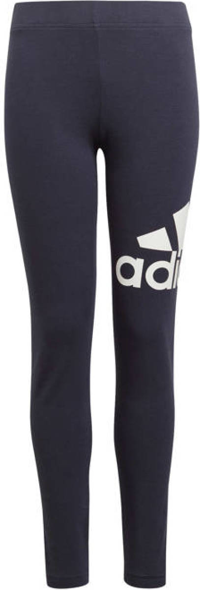 adidas Performance sportlegging donkerblauw/wit