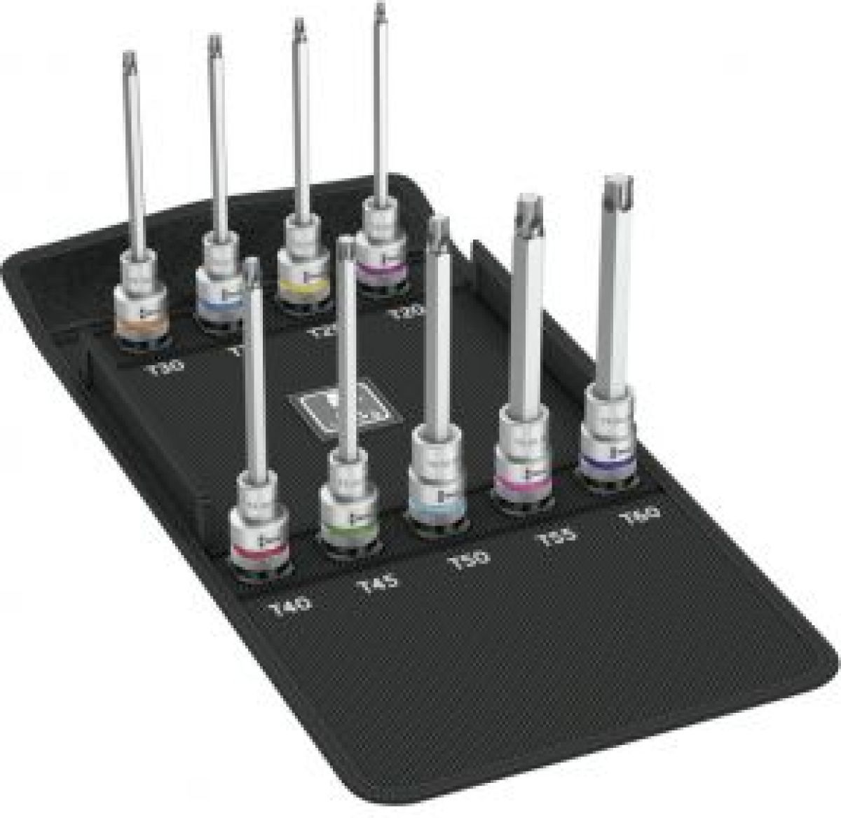Wera 8767 C TORX HF 3 Zyklop Bitnuss-Satz TORX mit Haltefunkt