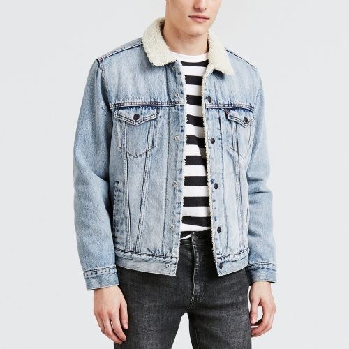 Levi's spijkerjas Sherpa Trucker stonebridge sherpa trucker