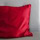 Sleeptime Elegance Zijde Geweven Kussensloop - Rood