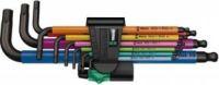 Wera 05022669001 inbussleutel L-shaped hex key set Metrisch 9 stuk(s)