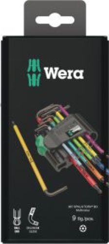 Wera 967/9 TX BO Stiftsleutelset BlackLaser