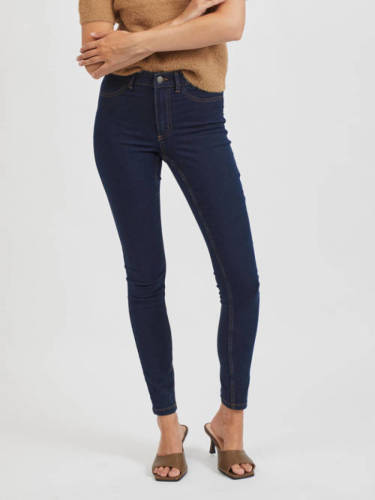 VILA skinny jegging VIJEGGY dark blue denim