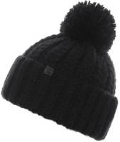 Bickley + Mitchell muts met pompon zwart
