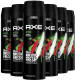 Axe Africa bodyspray deodorant - 6 x 200 ml - voordeelverpakking