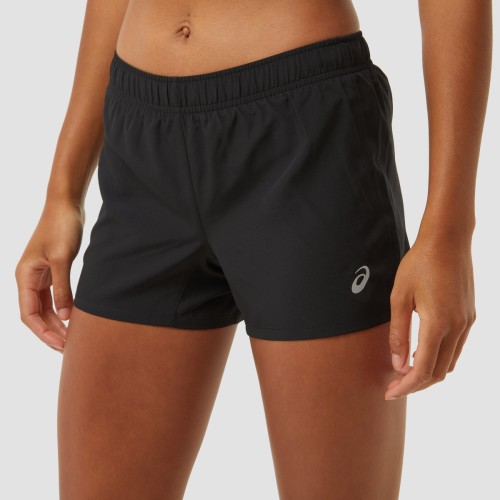 Asics hardloopshort Core 4IN zwart