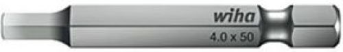 Wiha - Professional- Bit, Zeskant 2.0-50mm, Vorm E 6.3 - 7043z