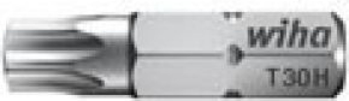 Wiha Bit Standard 25 mm Torx® Tamper Resistant (met Boring) 1/4 (01727) T10h