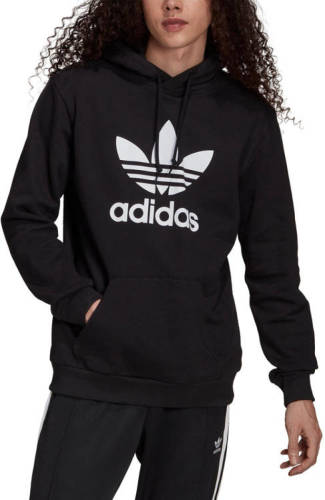 adidas Originals Adicolor hoodie zwart/wit