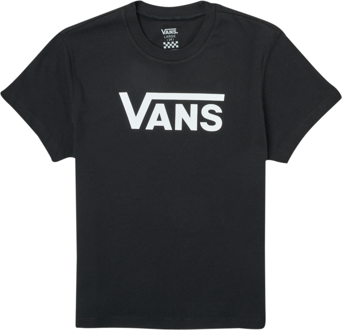 Vans T-shirt met logo zwart
