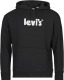 Levi's hoodie met logo caviar