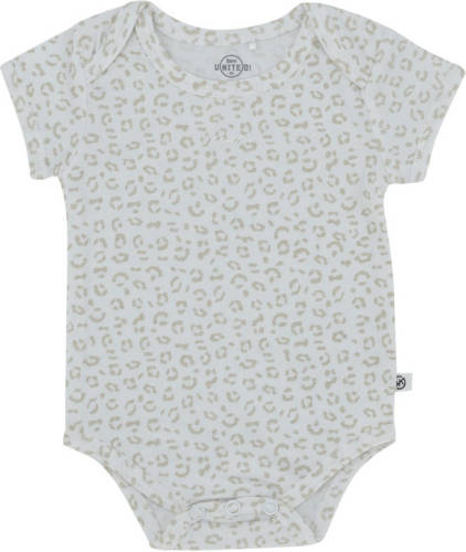 Born by Kiddo United romper wit/camel