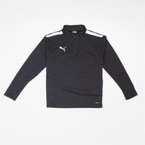 Puma Junior trainingsbroek zwart/wit