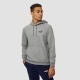 Puma hoodie met logo grijs melange