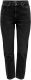 Only cropped high waist straight fit jeans ONLEMILY black denim regular