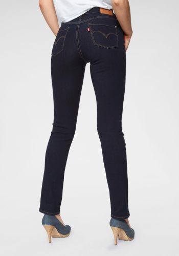 Levi's 312 shaping slim high waist slim fit jeans darkest sky