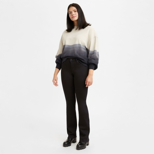 Levi's 315 shaping bootcut jeans soft black