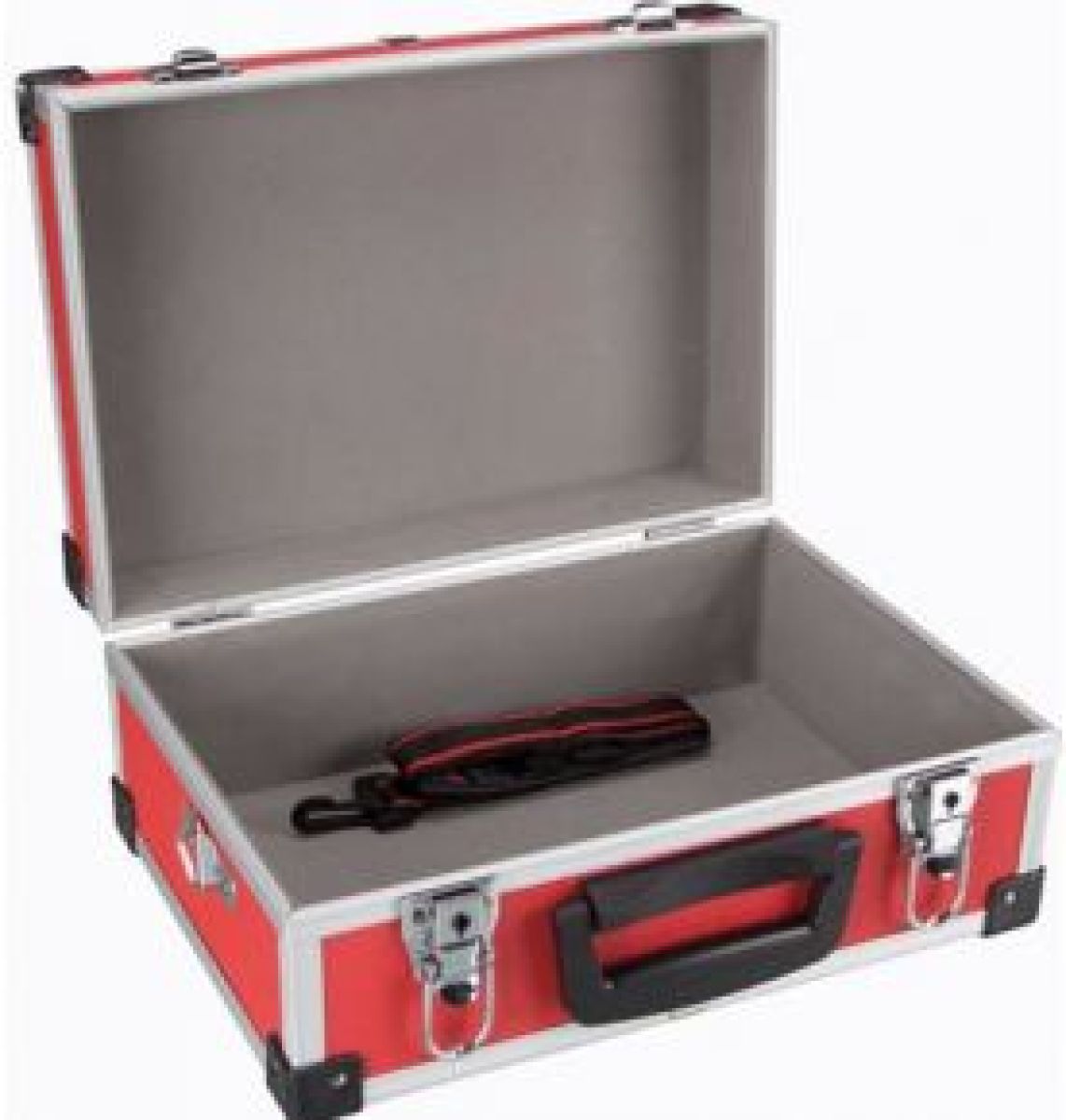 Perel Aluminium Gereedschapskoffer 320 X 230 X 155 Mm - Rood