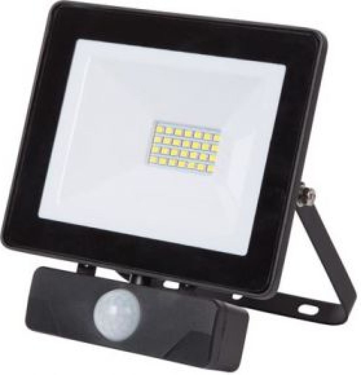 Perel Led-schijnwerper Voor Buitenshuis - 10 W. Neutraalwit - Zwart - [LEDA6002NW-BP]