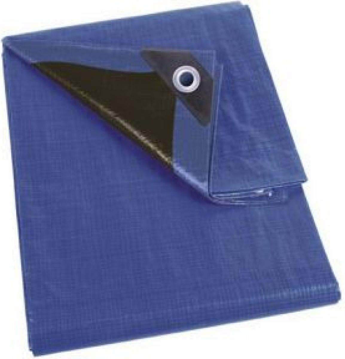 Perel Dekzeil - Blauw/zwart - Ultrasterk - 5 X 8 M