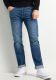 Petrol Industries slim fit jeans Seaham met riem medium vintage