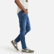 Petrol Industries slim fit jeans Seaham met riem medium vintage