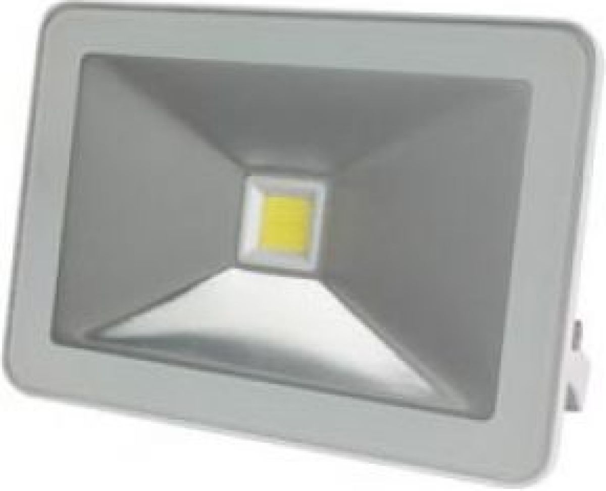 Perel Design Led-schijnwerper - 10 W. Neutraalwit - Wit